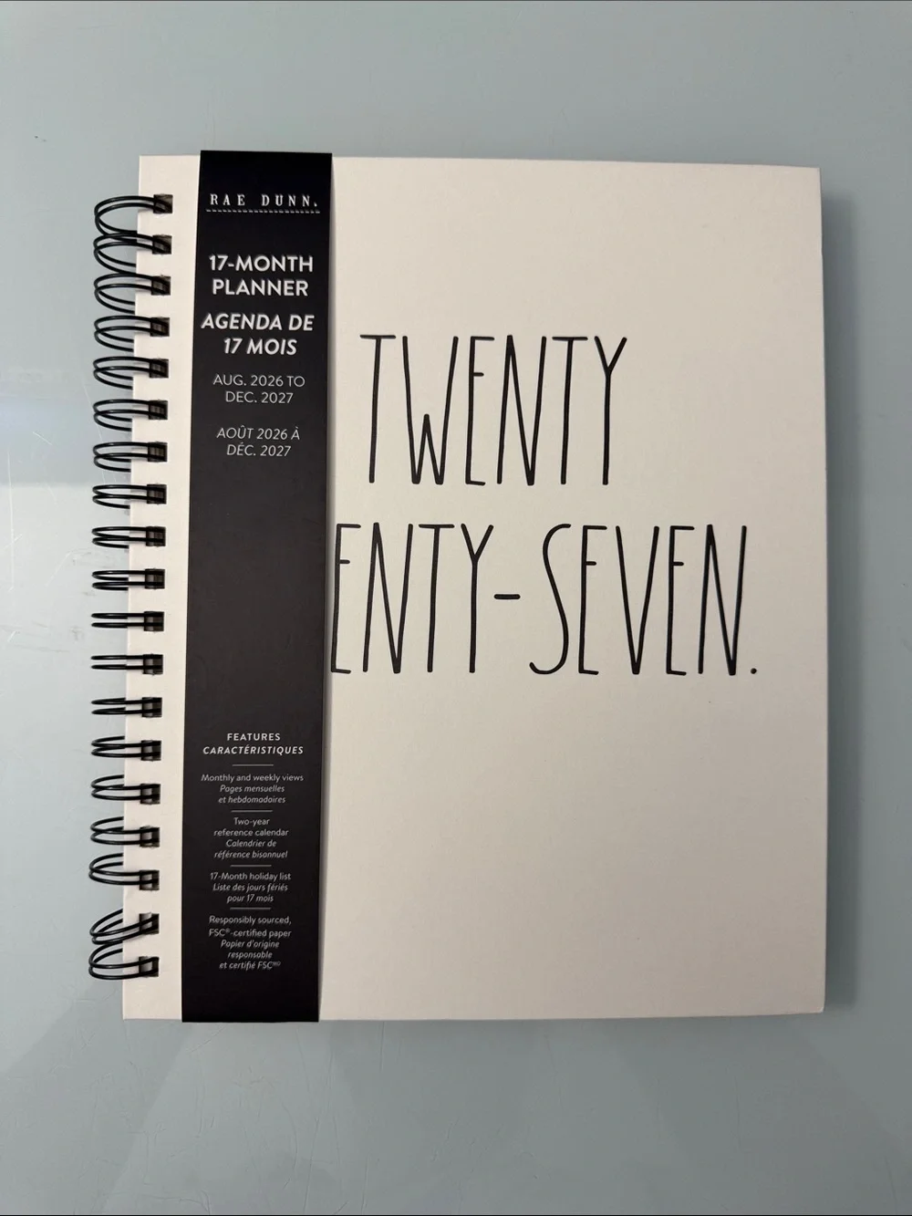 NWT Rae Dunn 18-Month Planner